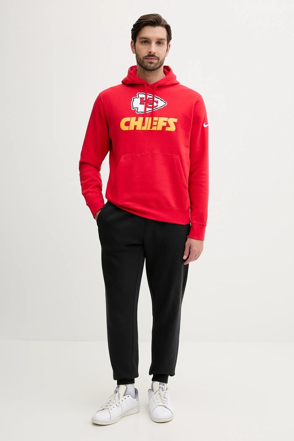 Кофта Nike Rewind Club Hoodie колір червоний