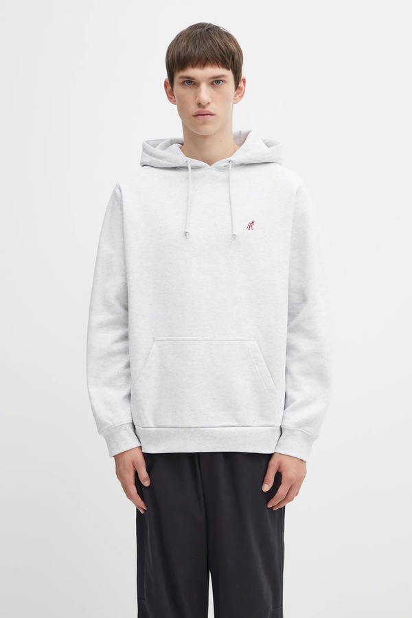 Кофта Gramicci One Point Hooded колір сірий