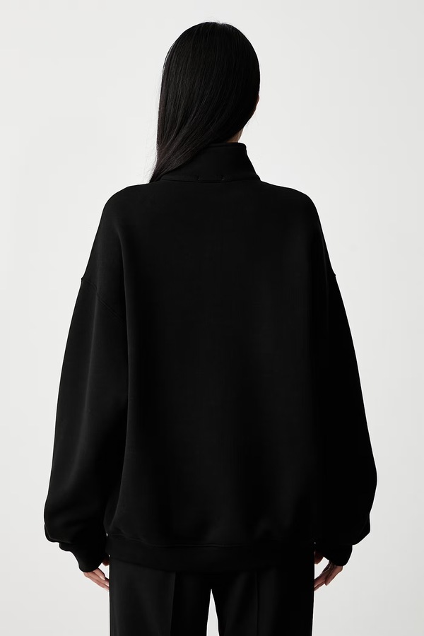 Кофта хлопковая Lacoste цвет черный фото 2