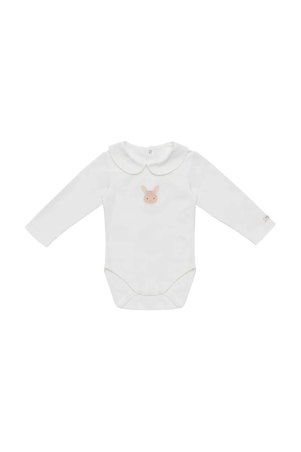 Детское хлопковое боди Donsje Davo Bodysuit Fluffy Bunny