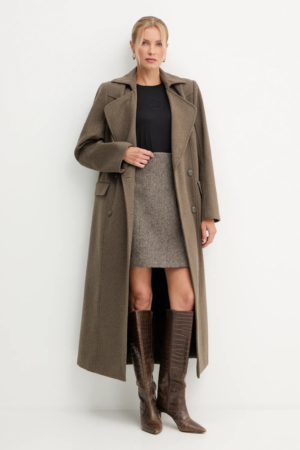 Бавовняний лонгслів MM by Max Mara SORRISO колір чорний
