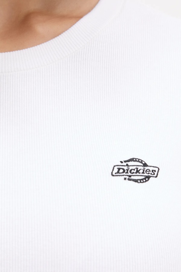 Лонгслів Dickies колір білий фото 4