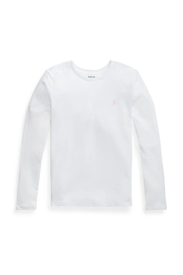 Лонгслів Polo Ralph Lauren колір білий фото 2
