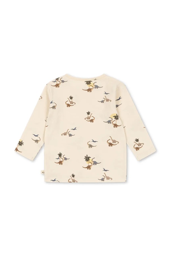 Лонгслив для младенцев Konges Sløjd BASIC BLOUSE GOTS цвет бежевый