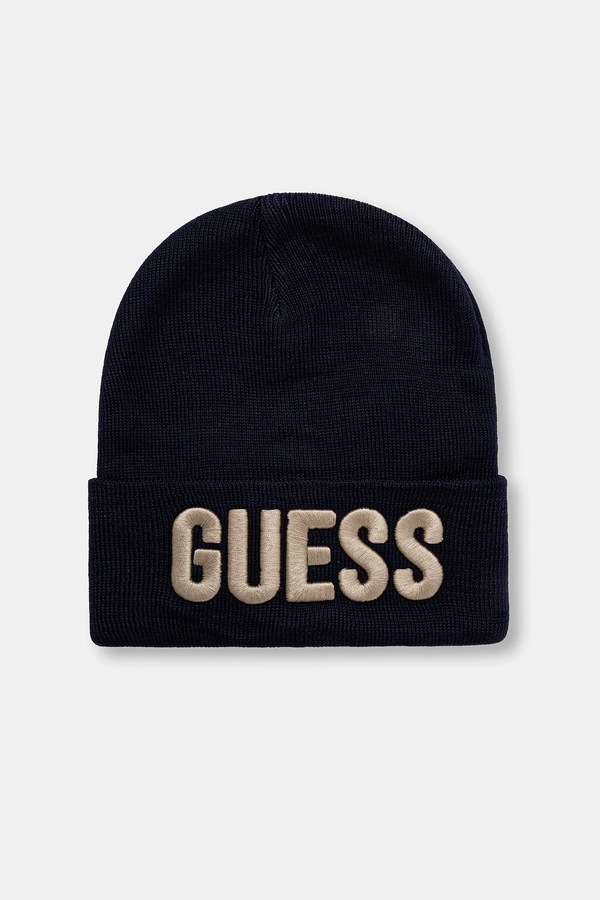 Дитяча шапка Guess колір синій