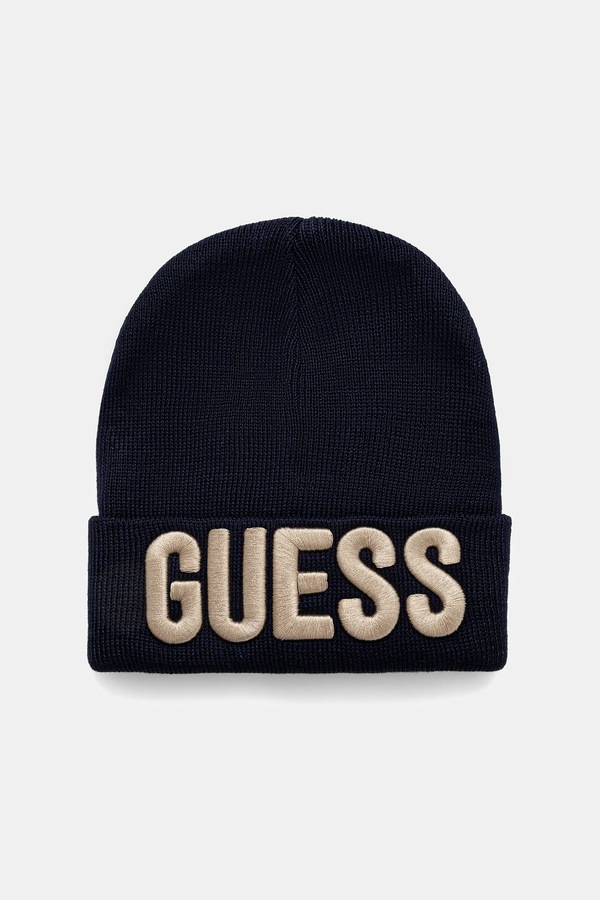 Дитяча шапка Guess колір синій
