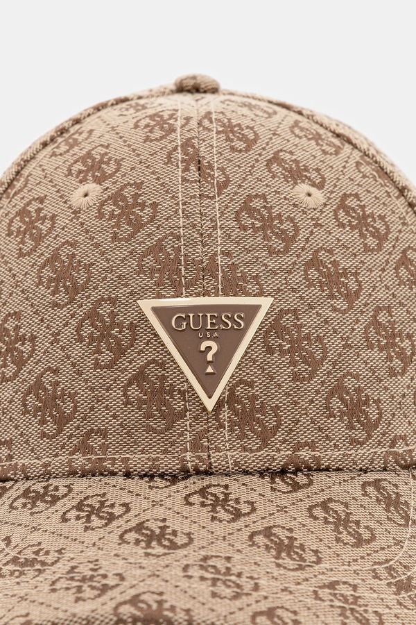 Кепка Guess KATYA колір бежевий