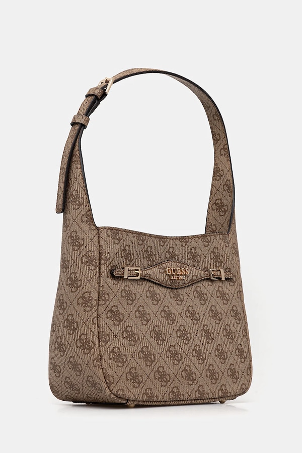 Сумочка Guess KATYA колір бежевий