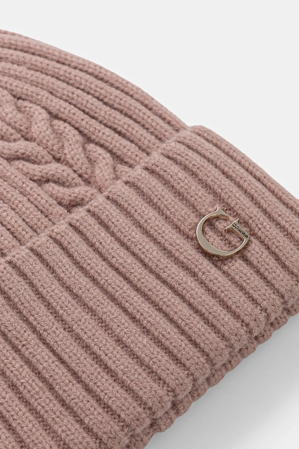 Шапка Guess колір рожевий
