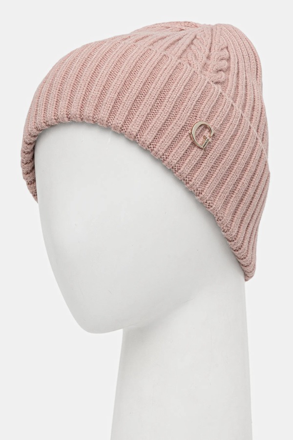 Шапка Guess колір рожевий фото 2