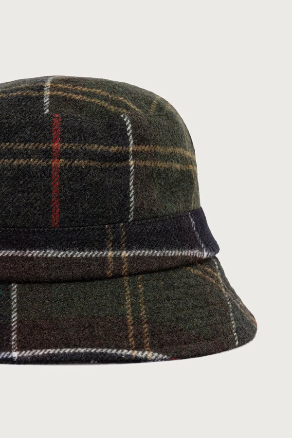 Капелюх жіночий з додаванням вовни Barbour колір бірюзовий фото 3