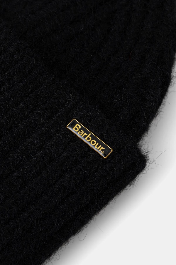 Шапка женская Barbour Meryl Beanie цвет черный