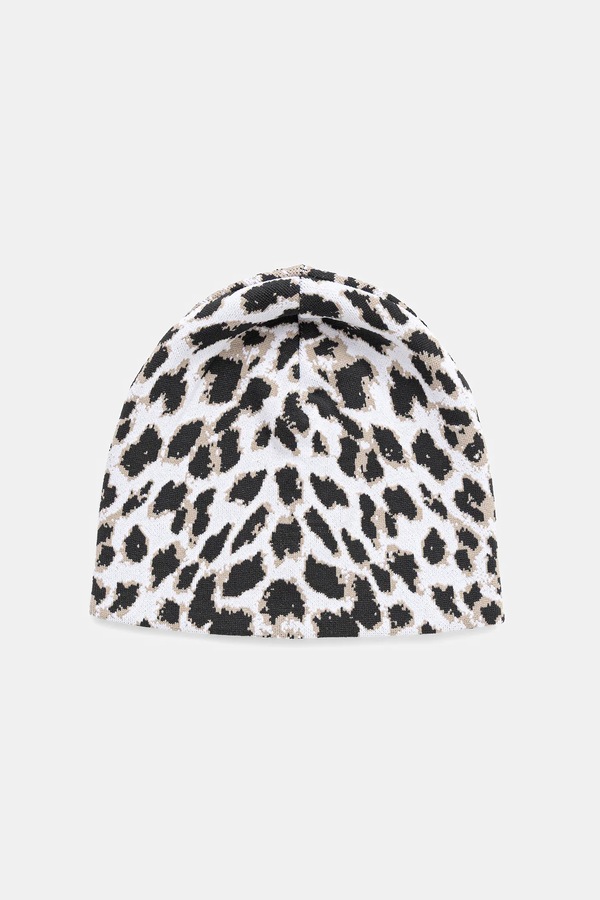 Шапка Newland DOUBLE BEANIE колір бежевий