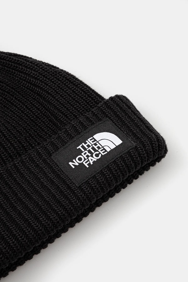 Дитяча шапка The North Face KIDS SALTY LINED BEANIE колір чорний фото 2