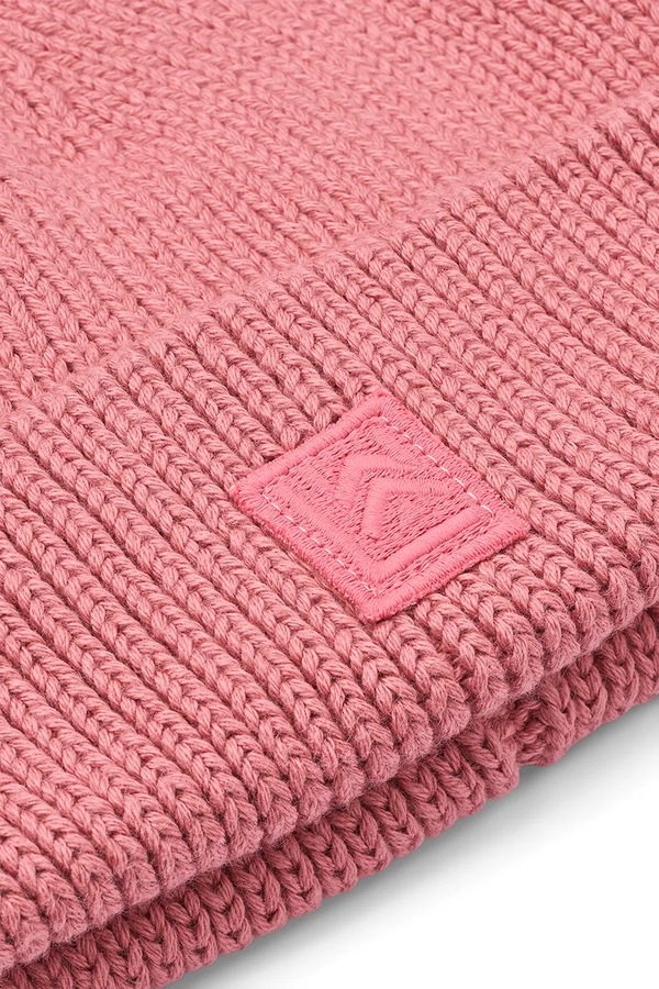 Дитяча бавовняна шапка Liewood Ezra Beanie колір рожевий фото 2