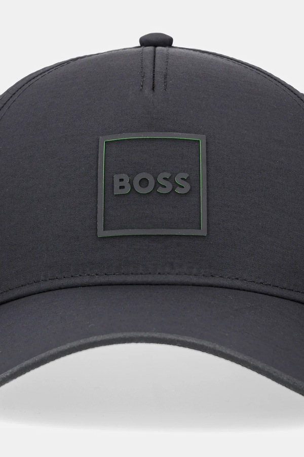 Кепка чоловіча BOSS Green Pyer колір чорний