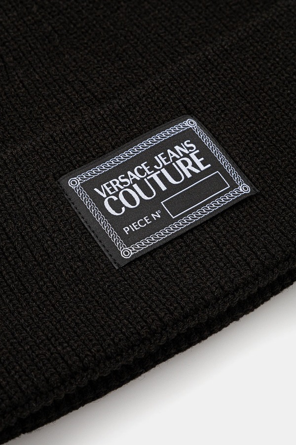 Шапка Versace Jeans Couture колір чорний