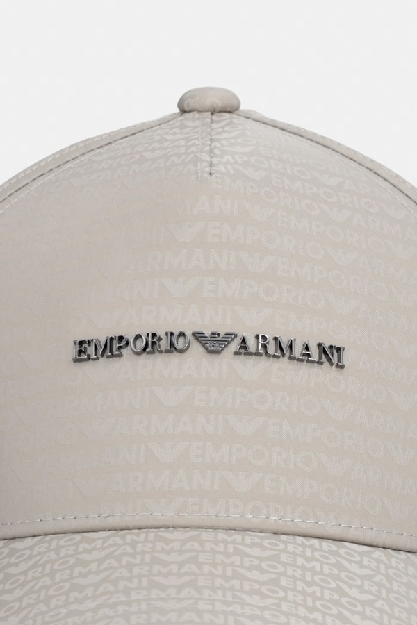 Кепка Emporio Armani колір коричневий