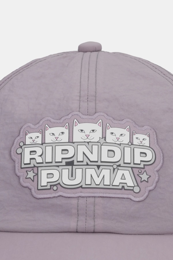 Кепка Puma x RIPNDIP цвет фиолетовый