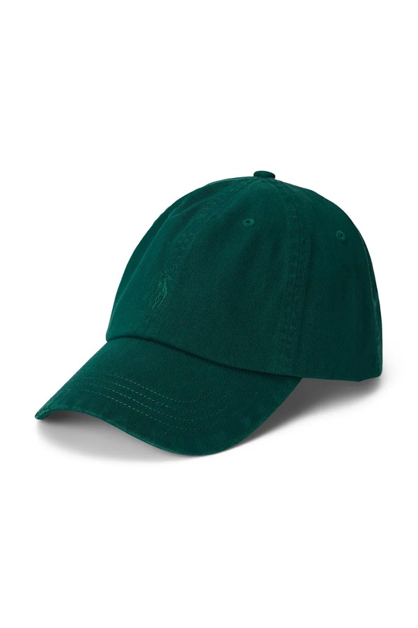 Кепка мужская хлопковая Polo Ralph Lauren цвет зеленый