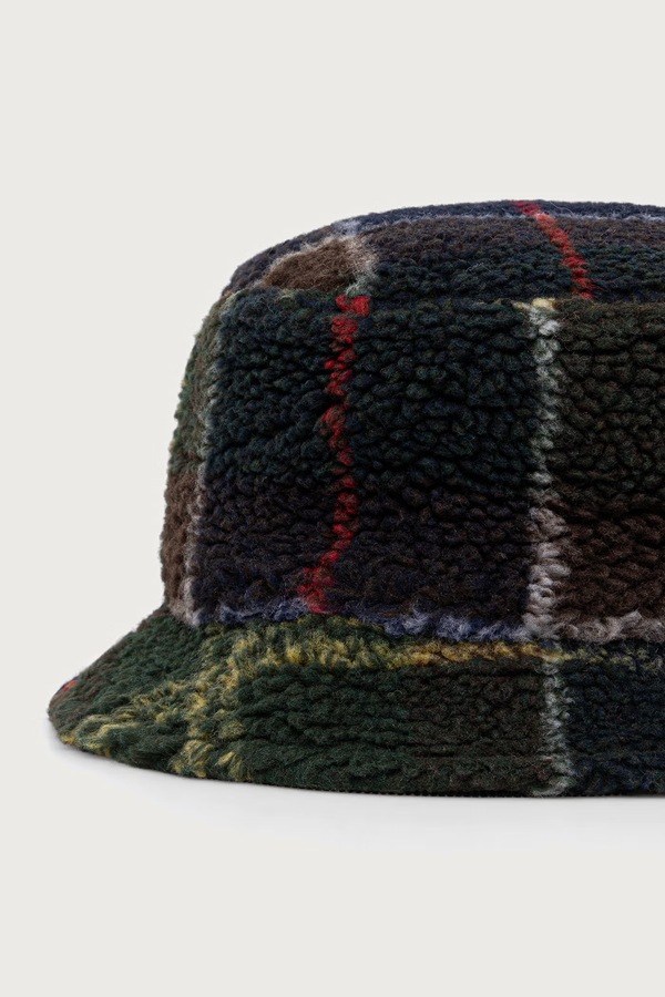 Капелюх чоловічий Barbour Field Fleece колір зелений фото 3