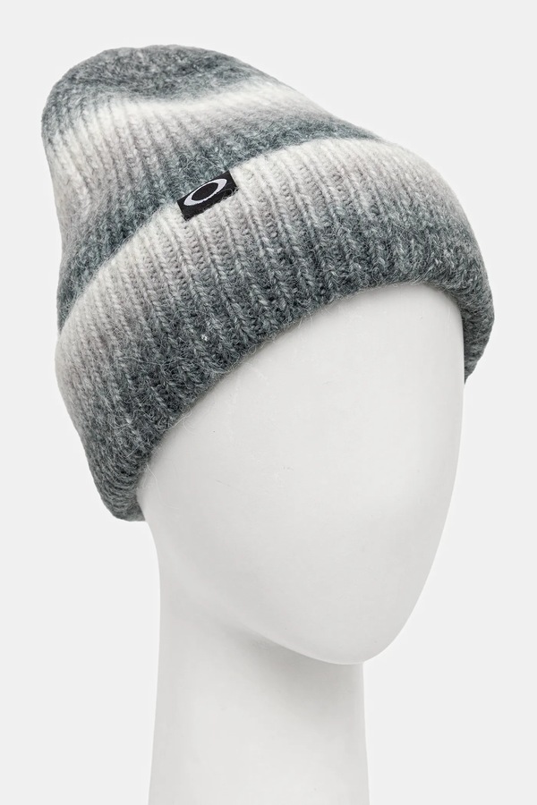 Шапка с примесью шерсти Oakley ELLIPSE цвет черный фото 2