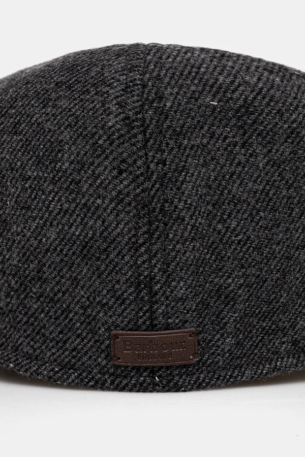 Кашкет чоловічий з додаванням вовни Barbour колір сірий фото 2