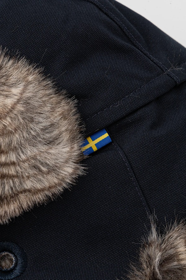 Шапка Fjallraven Singi колір синій фото 2