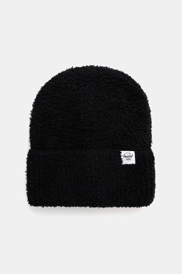 Шапка Herschel Boucle колір чорний