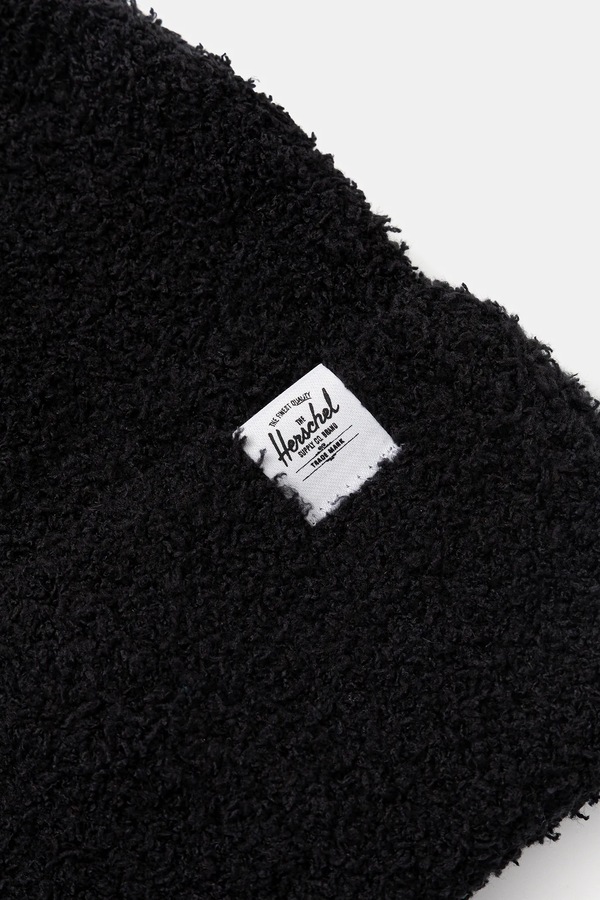 Шапка Herschel Boucle цвет черный фото 2