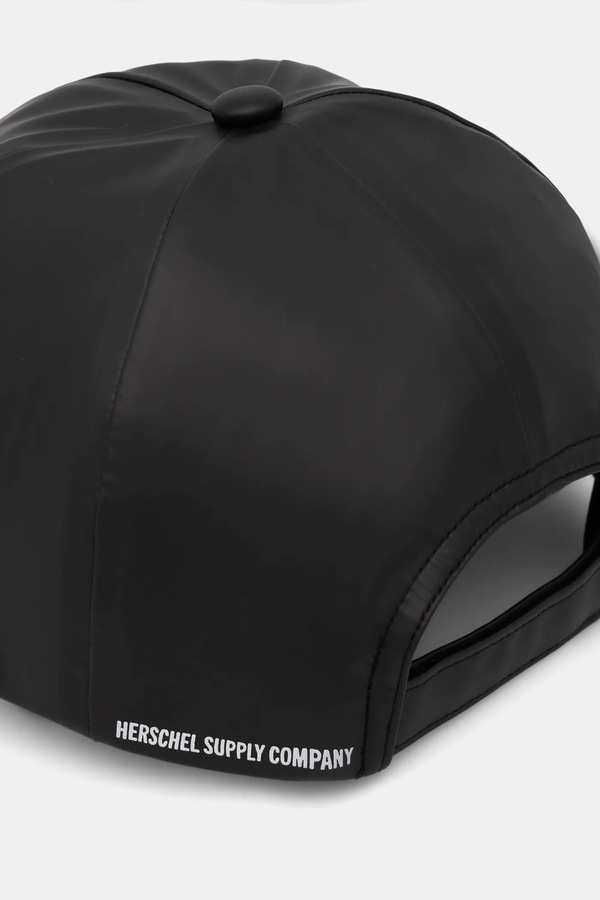 Кепка Herschel Sylas Rain колір чорний фото 2