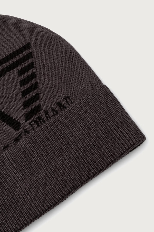 Шапка EA7 Emporio Armani beanie колір чорний фото 3