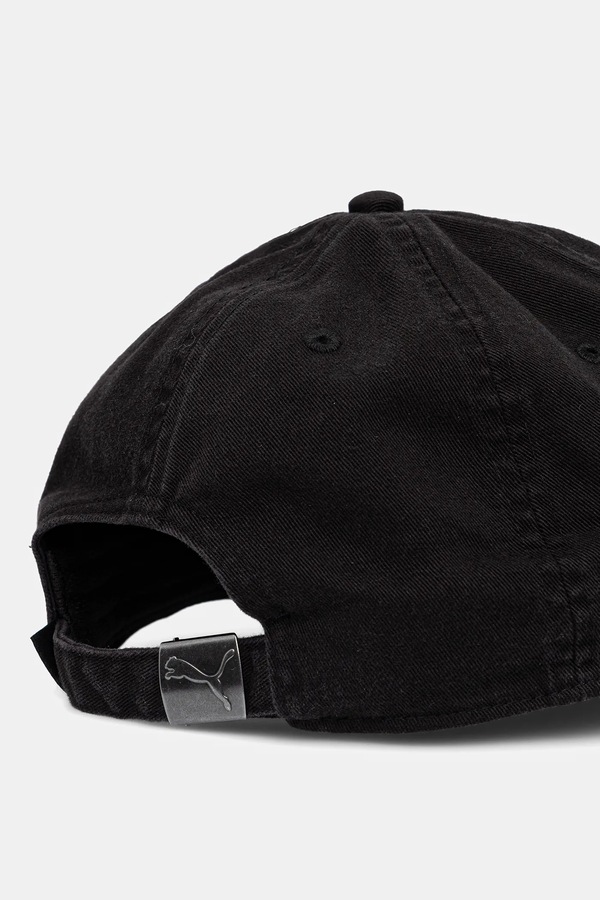 Бейсболка хлопковая Puma Premium cap цвет черный фото 2