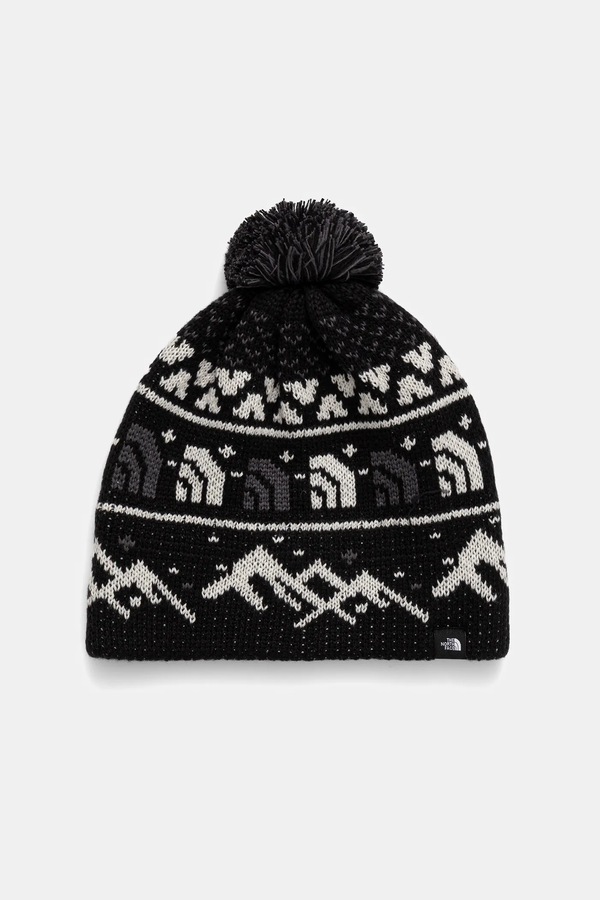 Шапка The North Face Cabin Ski Tuke колір чорний
