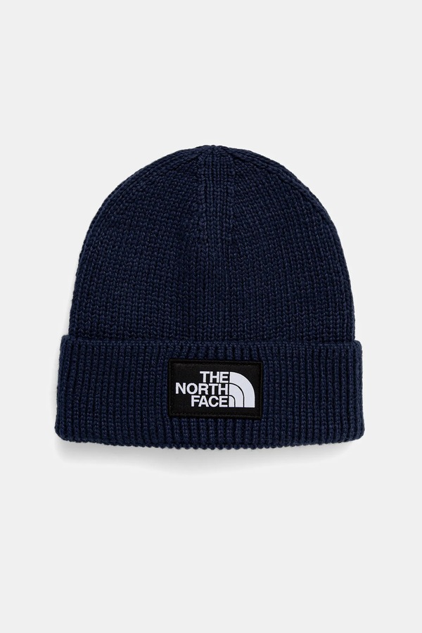 Шапка The North Face TNF Logo Box колір синій
