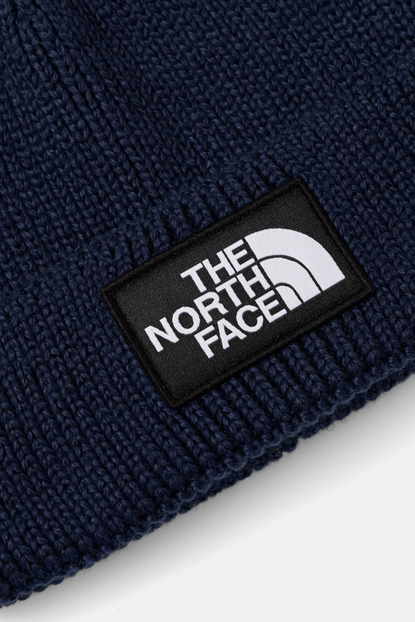 Шапка The North Face TNF Logo Box колір синій фото 2