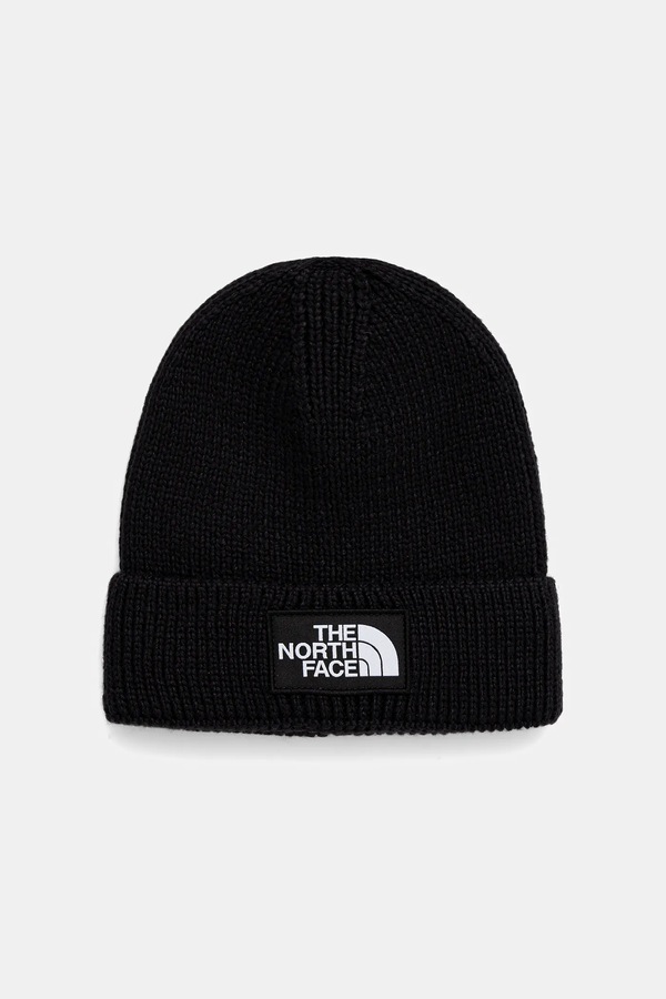 Шапка The North Face TNF Logo Box колір чорний