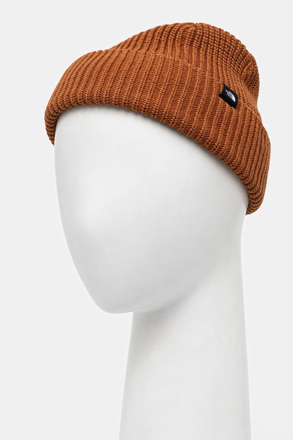 Шапка The North Face Fisherman Beanie колір коричневий фото 2