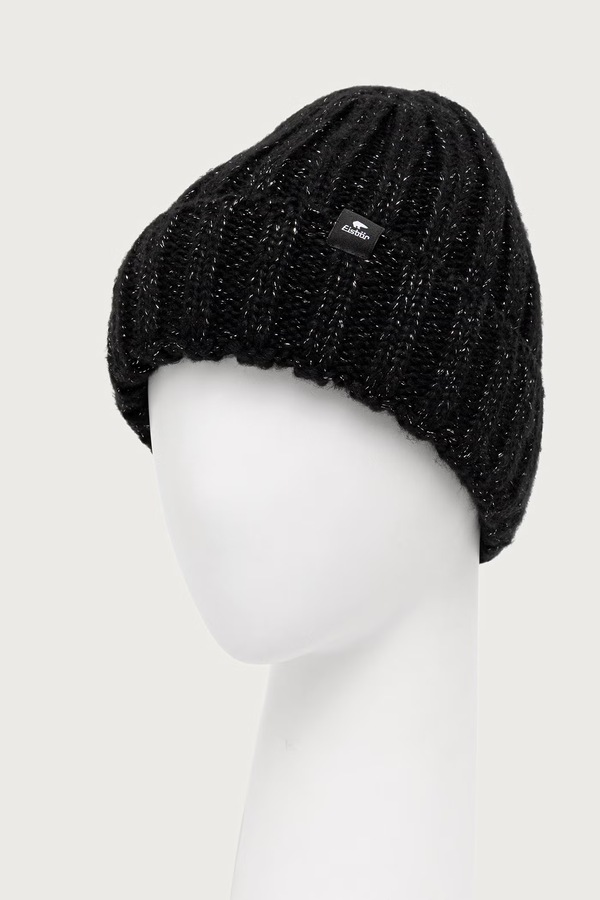 Шапка beanie з вовною Eisbar Alea MÜ колір чорний фото 2