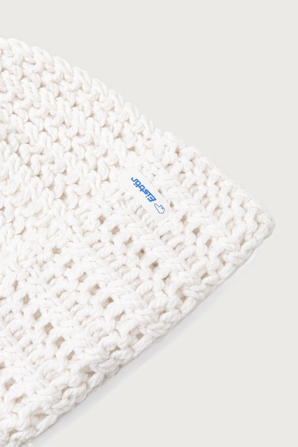 Вовняна шапка Eisbar beanie Selda MÜ колір білий фото 2