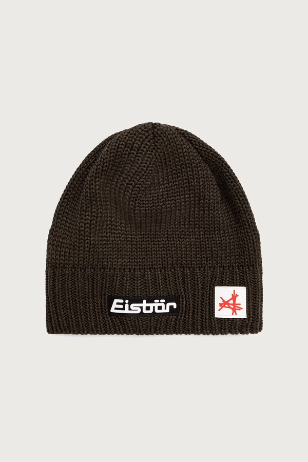 Шапка із мериносовою вовною Eisbar Trop MÜ SA колір зелений