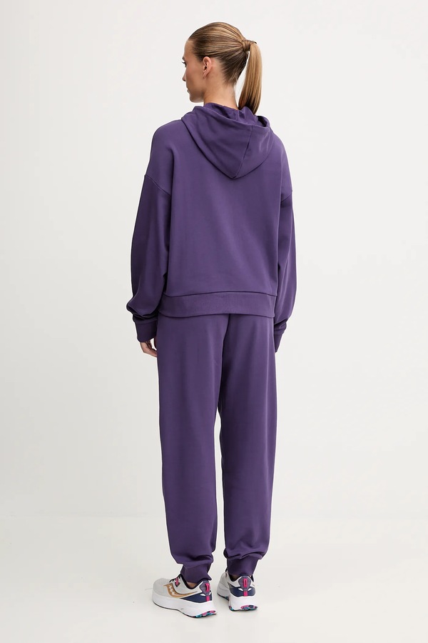 Спортивний костюм EA7 Emporio Armani колір фіолетовий фото 4
