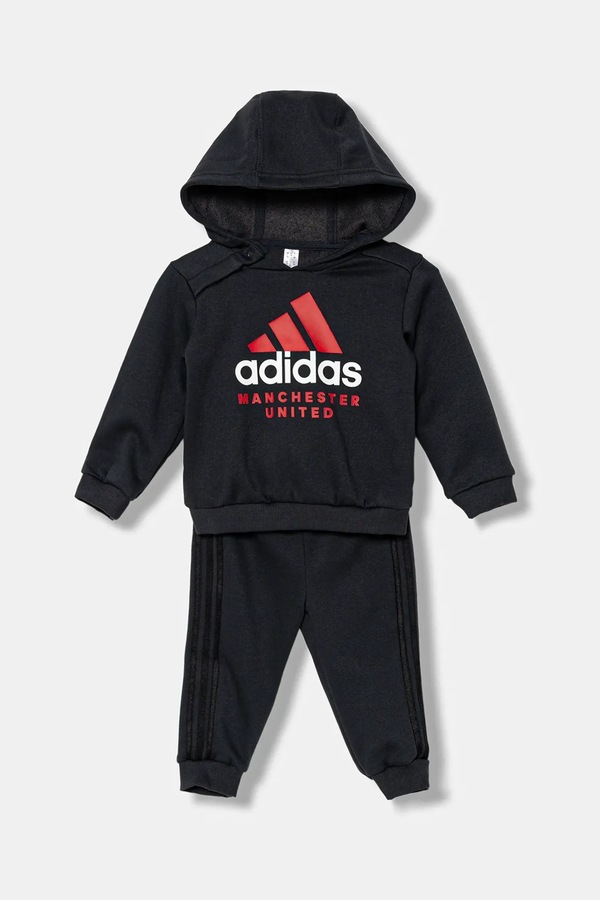 Детский спортивный костюм adidas Performance Manchester United цвет серый