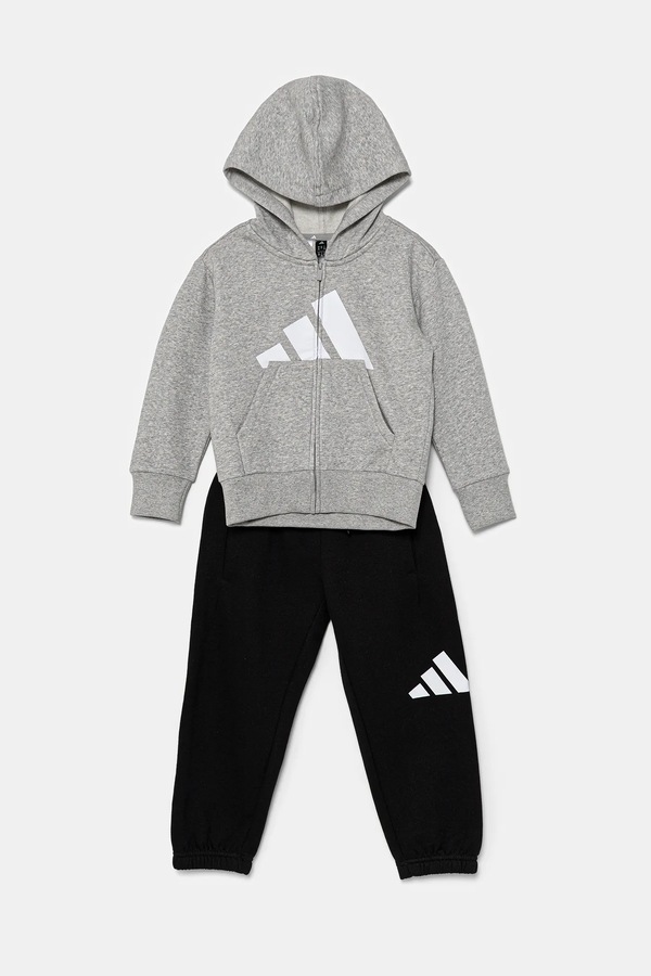 Дитячий спортивний костюм adidas колір сірий