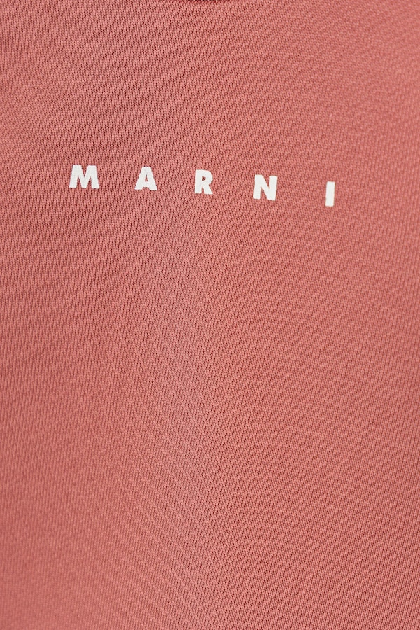 Дитячий бавовняний костюм Marni MS1B-SET OVERALLS 2-pack колір рожевий фото 2