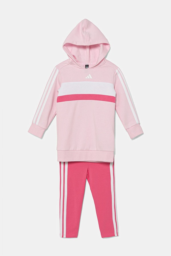 Cпортивний костюм для немовлят adidas колір рожевий