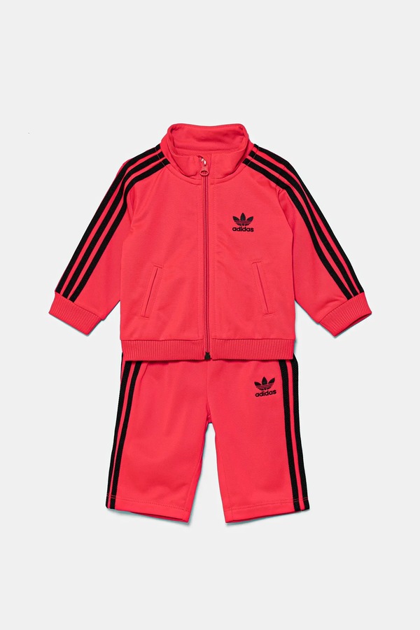 Дитячий спортивний костюм adidas Originals колір червоний
