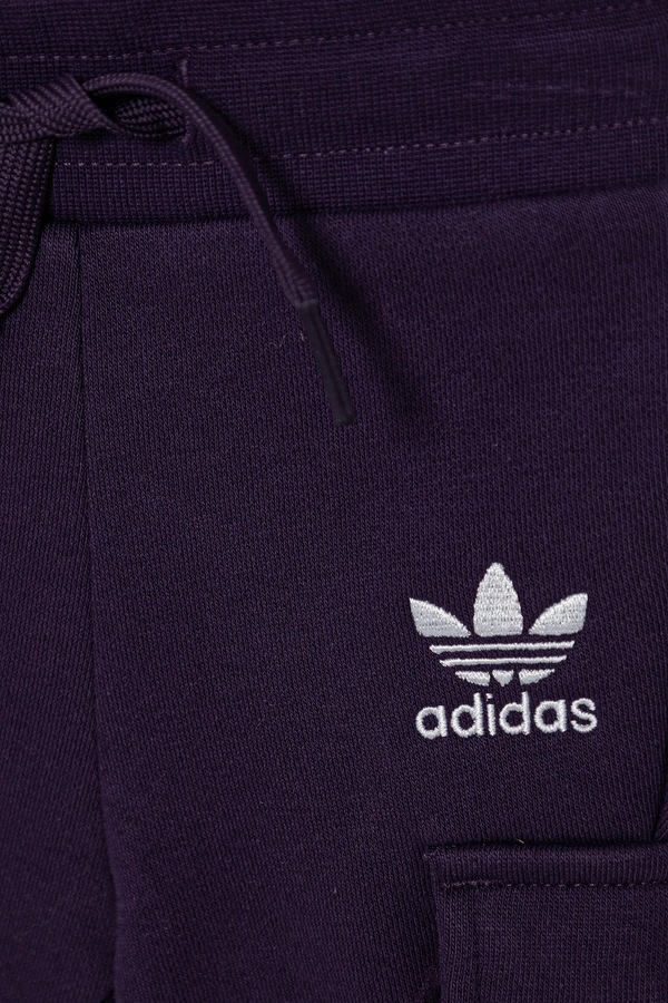 Cпортивний костюм для немовлят adidas Originals колір фіолетовий фото 2