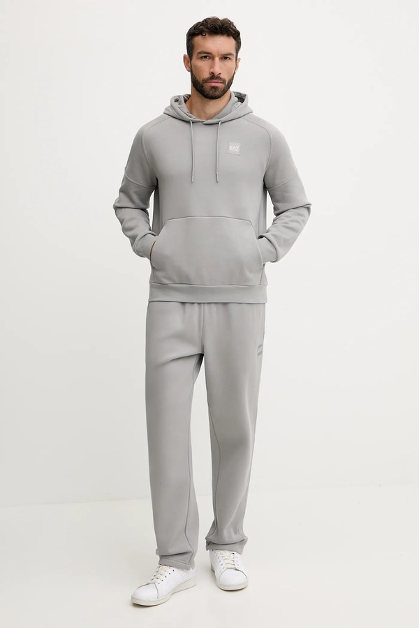 Спортивний костюм EA7 Emporio Armani колір сірий