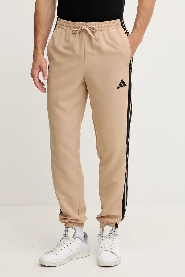 Спортивний костюм adidas Essentials колір бежевий фото 4